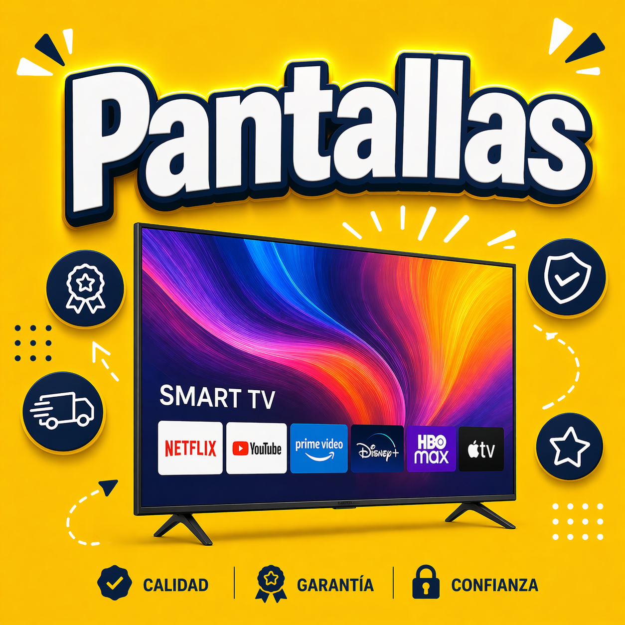 Pantallas 📺