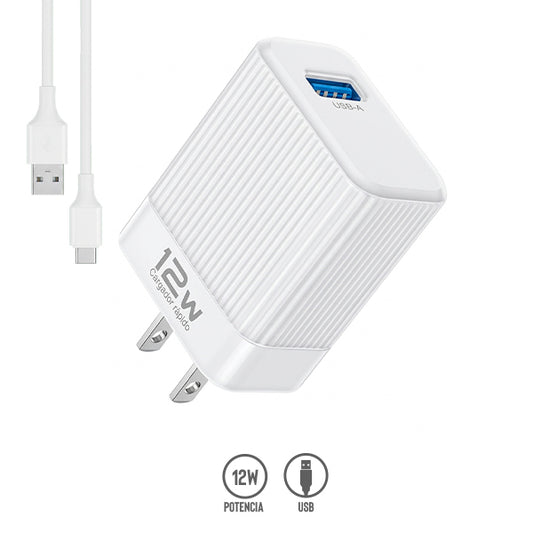 Cubo Cargador USB-A 12W Buytiti CAR-U260