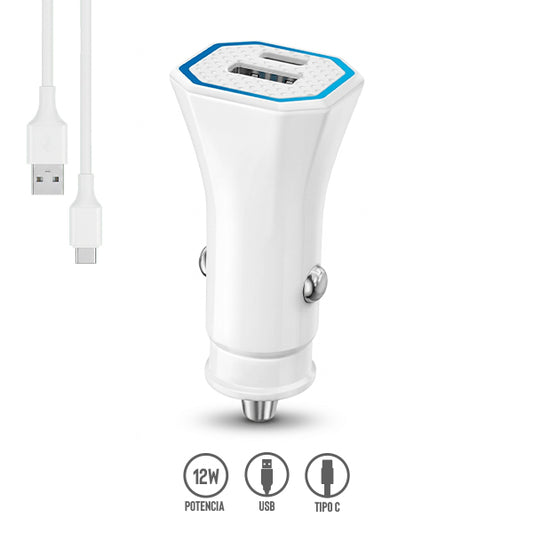 Cargador Para Auto USB-C CCL-2005